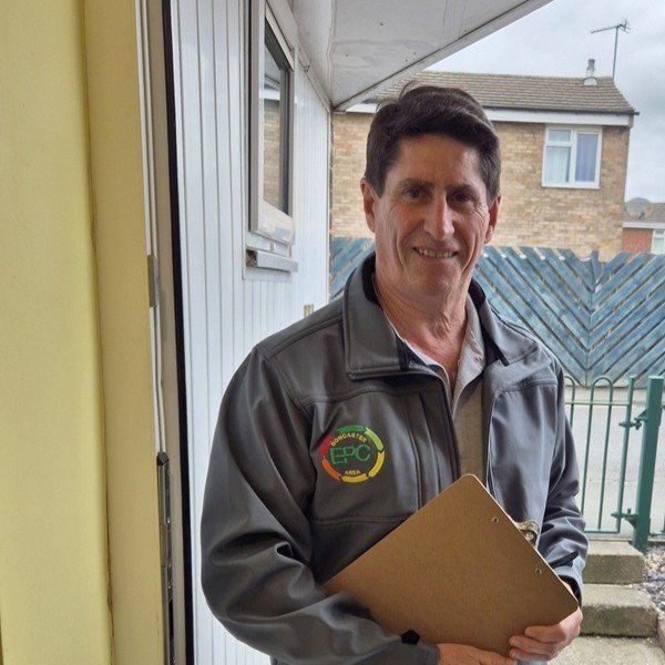 Legionella risk assessment being carried out at a rental property in Doncaster