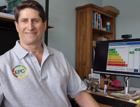  Banner image showing EPC assessor Paul in uniform with the title “What Happens During an EPC Assessment? A Step-by-Step Guide for Doncaster Property Owners”

